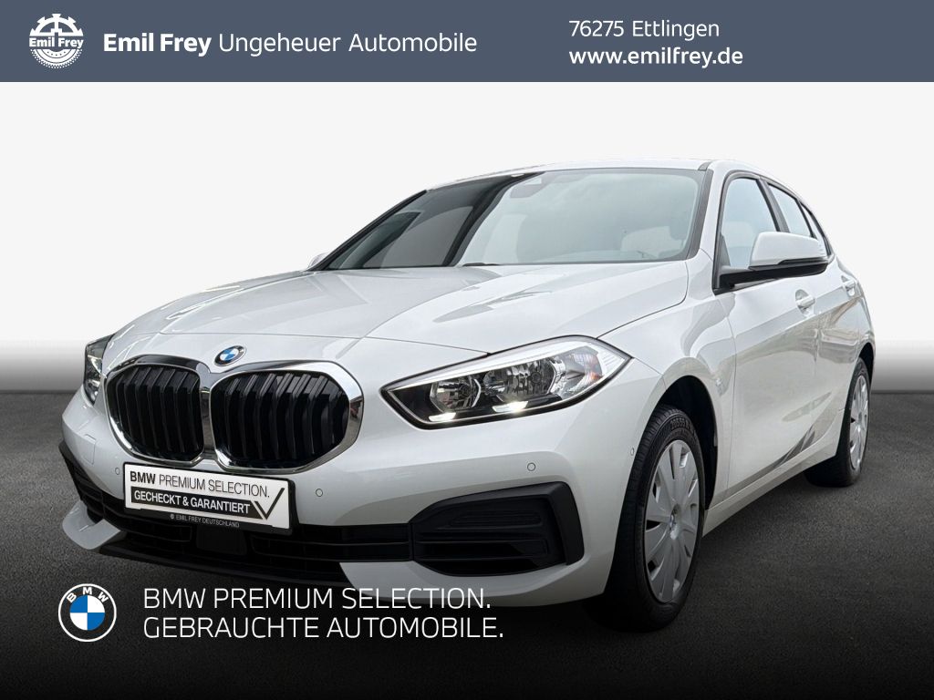 BMW 116 2022 г. Белый, пробег 40010 км