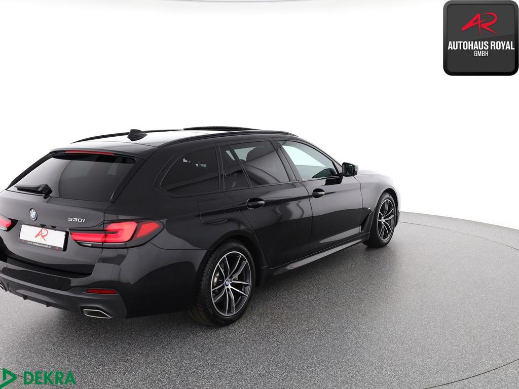 BMW 530 2024 г. Чёрный, пробег 28742 км