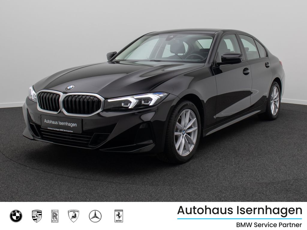 BMW 318 2024 г. Чёрный, пробег 51793 км