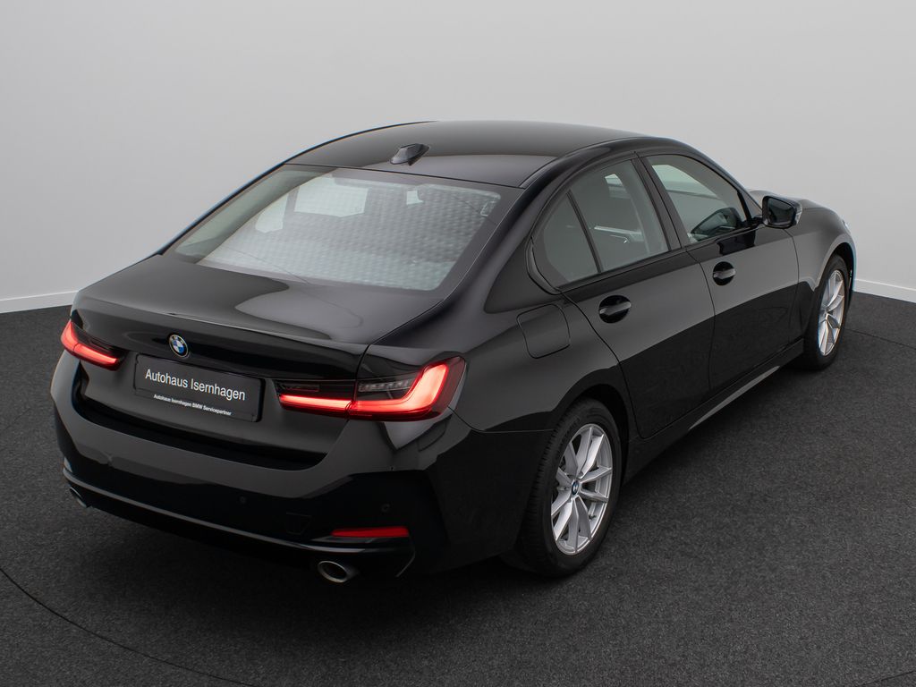 BMW 318 2024 г. Чёрный, пробег 51793 км