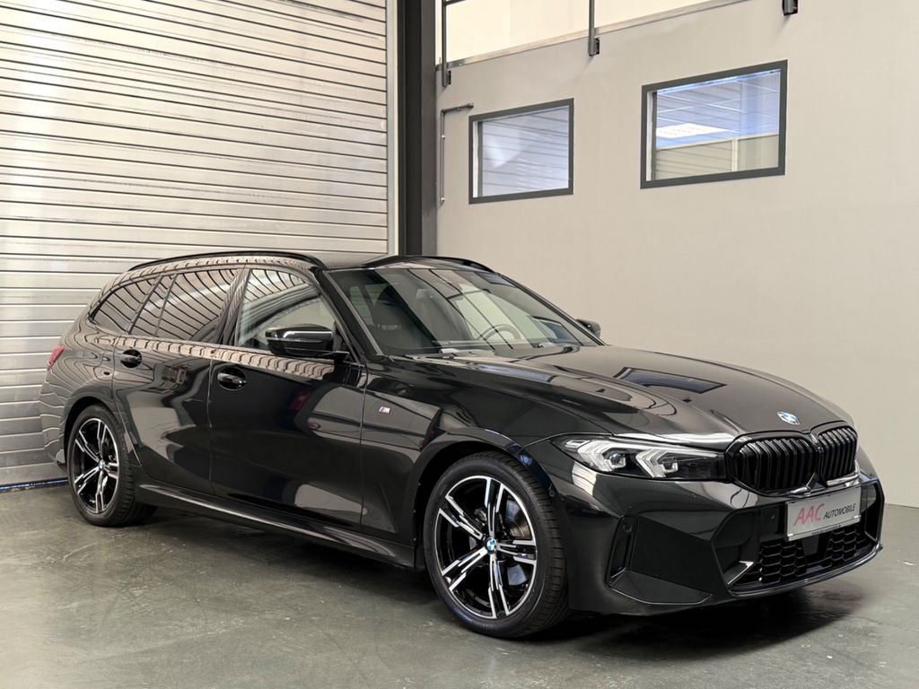 BMW 320 2023 г. Чёрный, пробег 51000 км