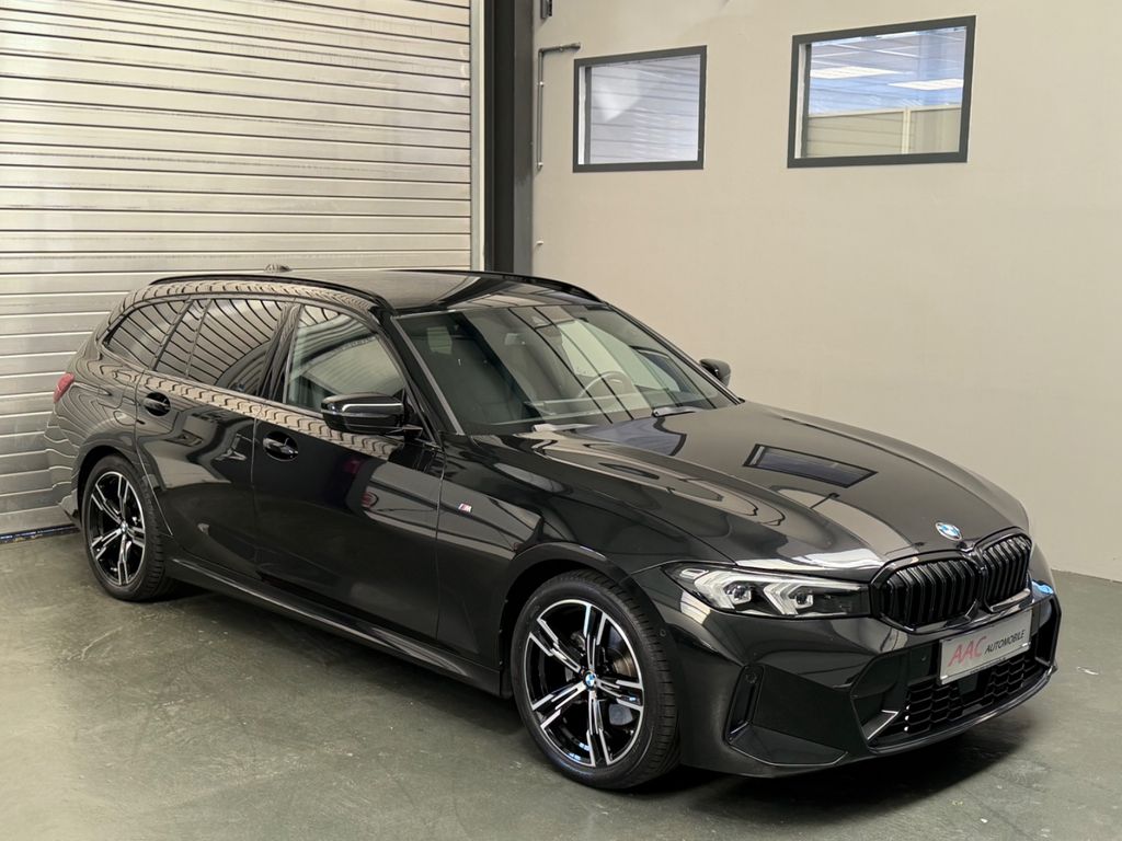 BMW 320 2023 г. Чёрный, пробег 51000 км