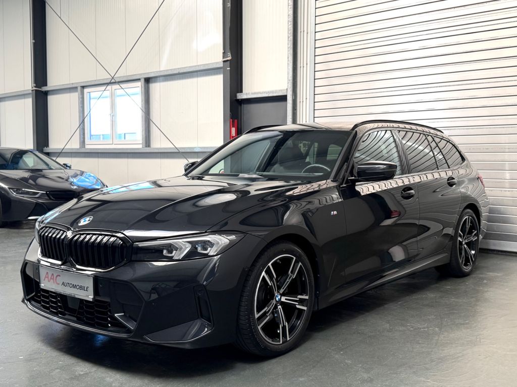 BMW 320 2023 г. Чёрный, пробег 51000 км