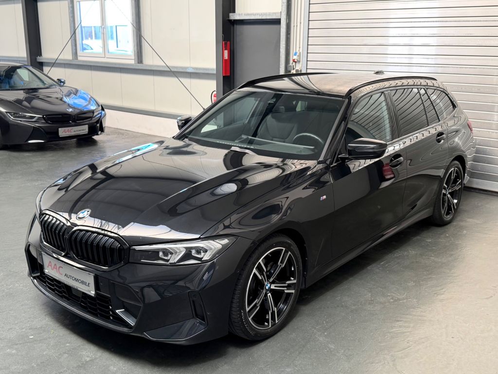 BMW 320 2023 г. Чёрный, пробег 51000 км