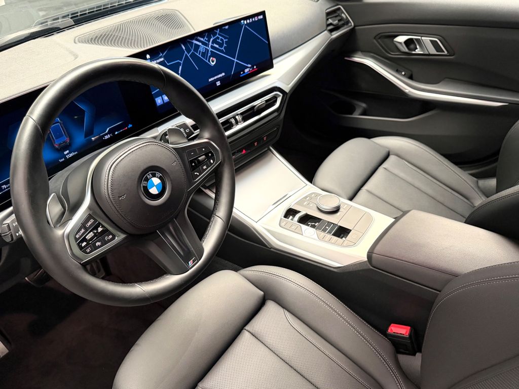 BMW 320 2023 г. Чёрный, пробег 51000 км