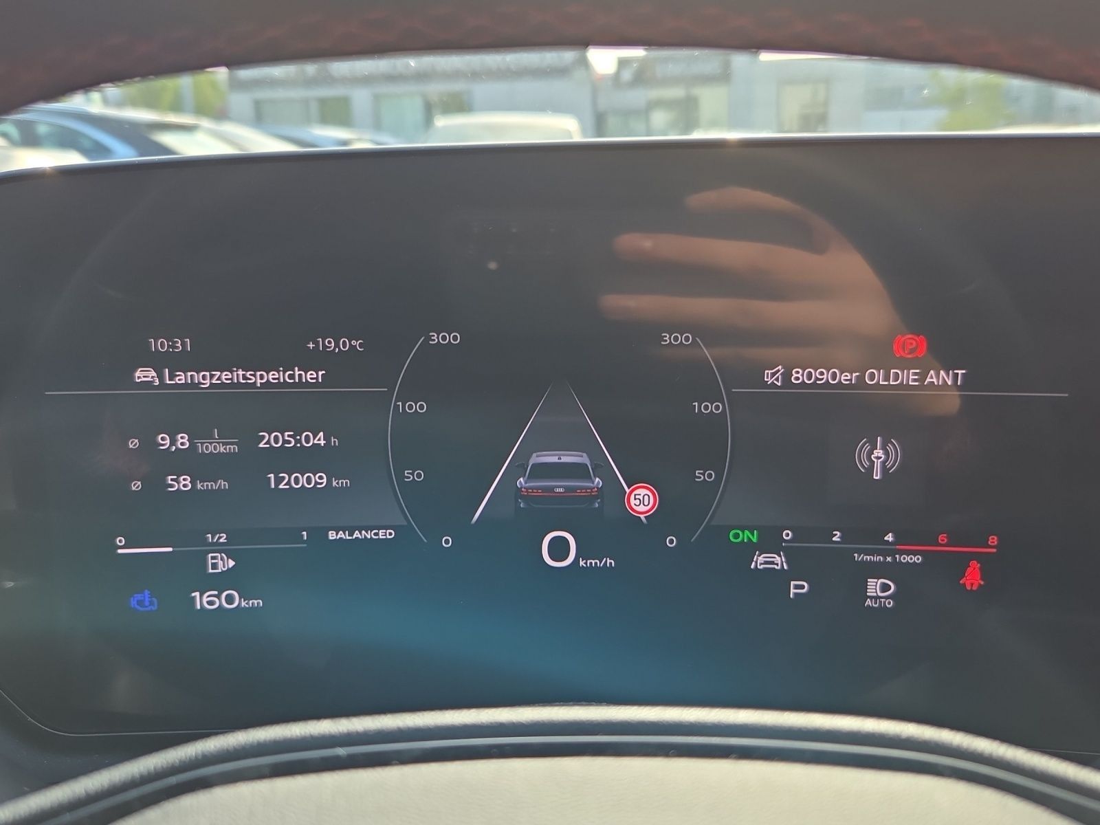 Audi A6 2026 г. Белый, пробег 12013 км