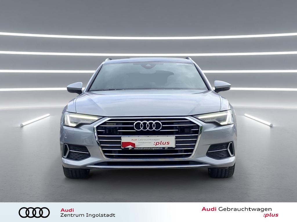 Audi A6 2023 г. Серебристый, пробег 50710 км