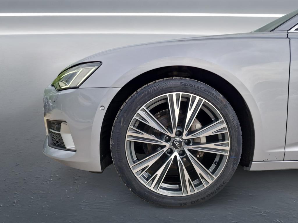 Audi A6 2023 г. Серебристый, пробег 50710 км
