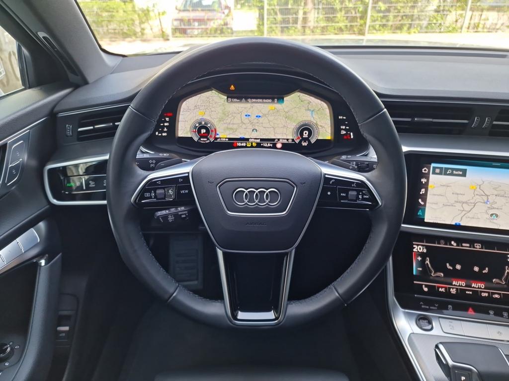 Audi A6 2023 г. Серебристый, пробег 50710 км
