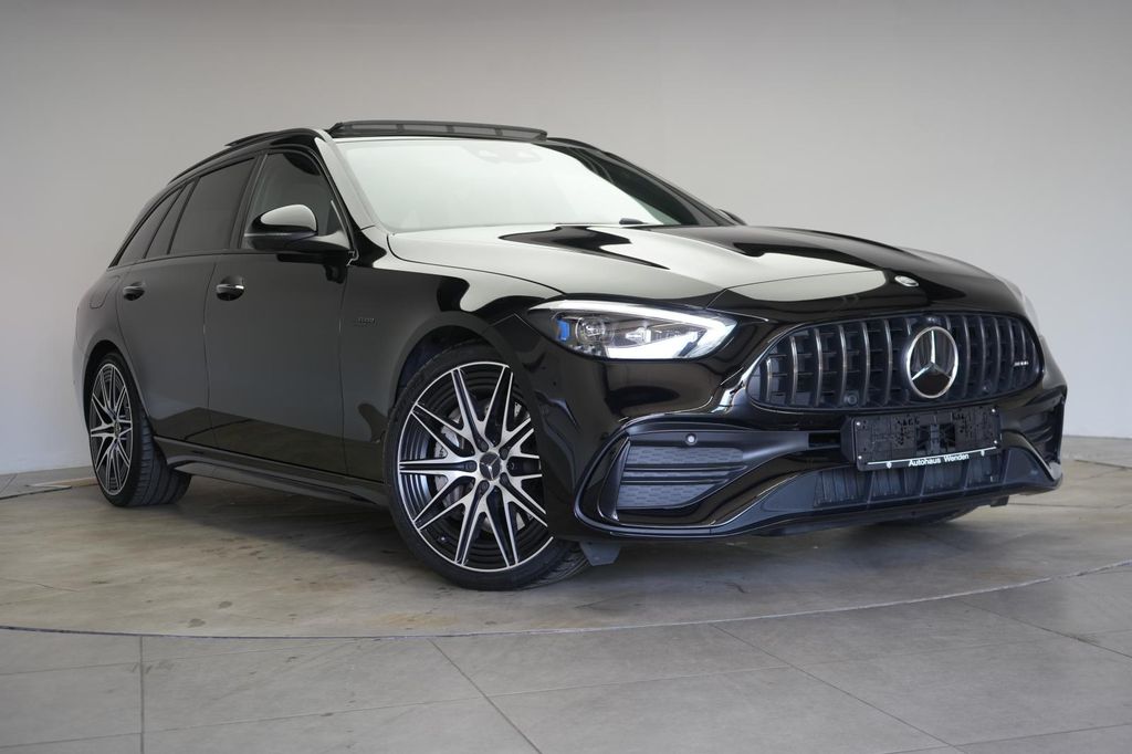 Mercedes-Benz C 43 AMG 2024 г. Чёрный, пробег 48000 км