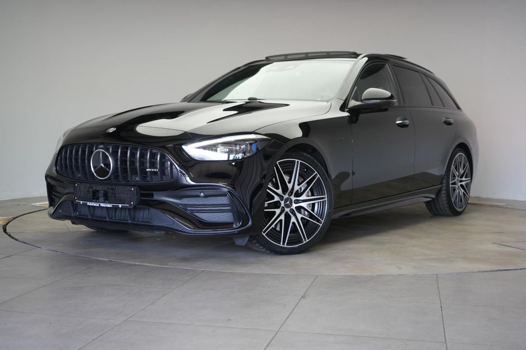 Mercedes-Benz C 43 AMG 2024 г. Чёрный, пробег 48000 км