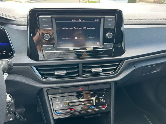 Volkswagen T-Roc 2022 г. Серебристый, пробег 38623 км