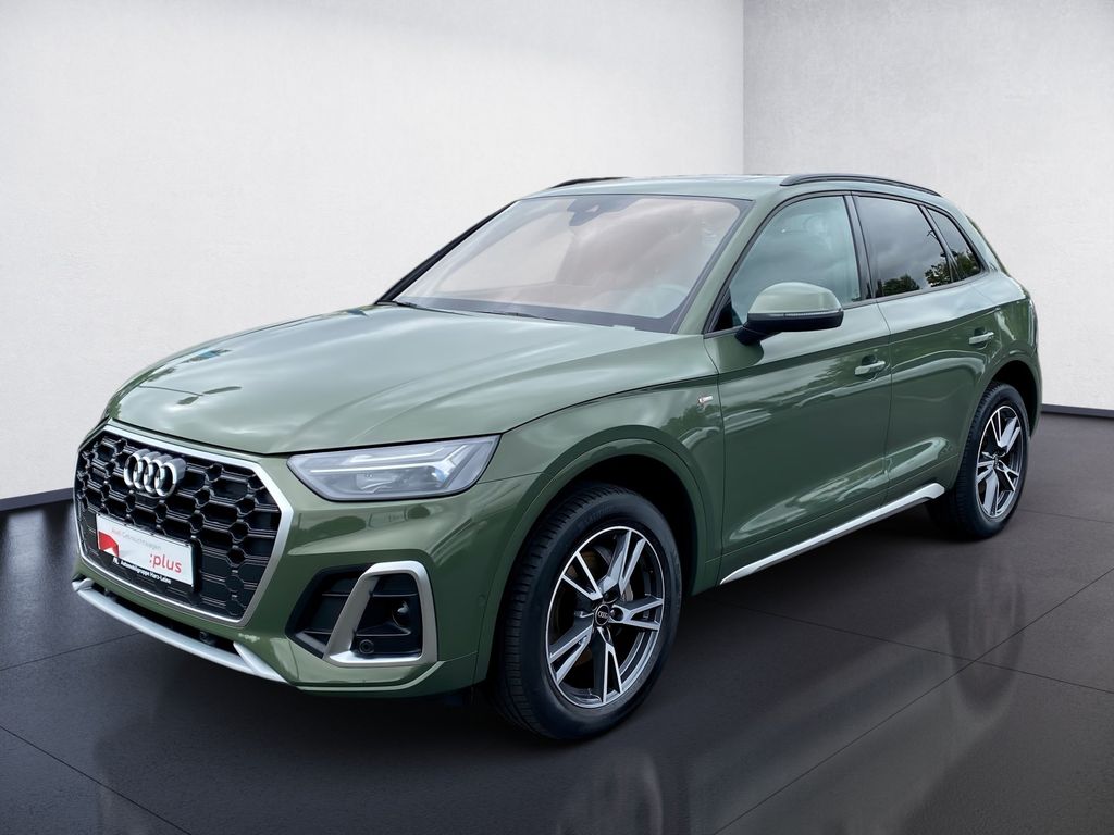 Audi Q5 2024 г. Зелёный, пробег 43910 км