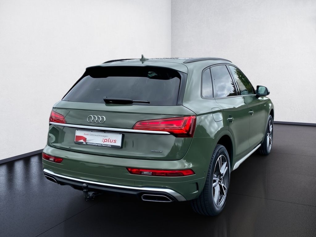 Audi Q5 2024 г. Зелёный, пробег 43910 км