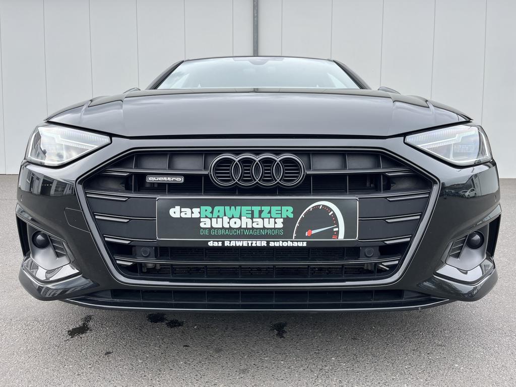 Audi A4 2023 г. Чёрный, пробег 49420 км