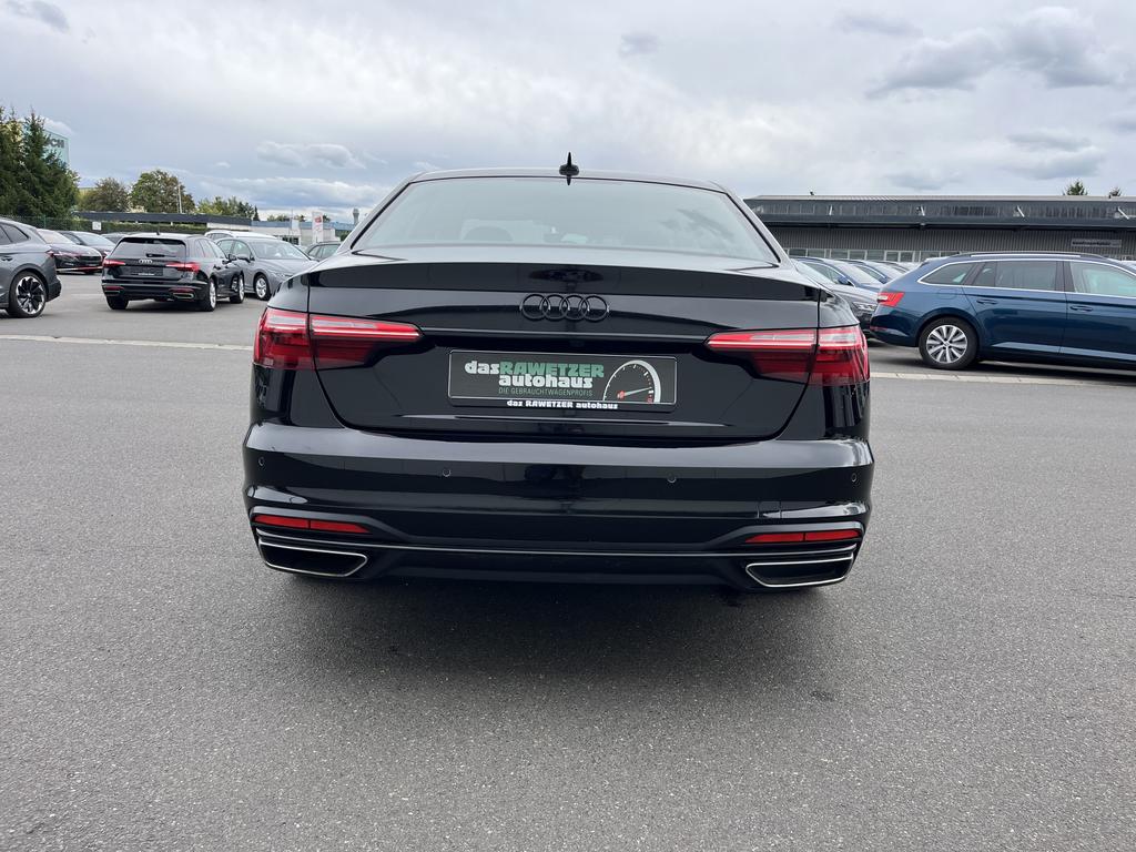 Audi A4 2023 г. Чёрный, пробег 49420 км
