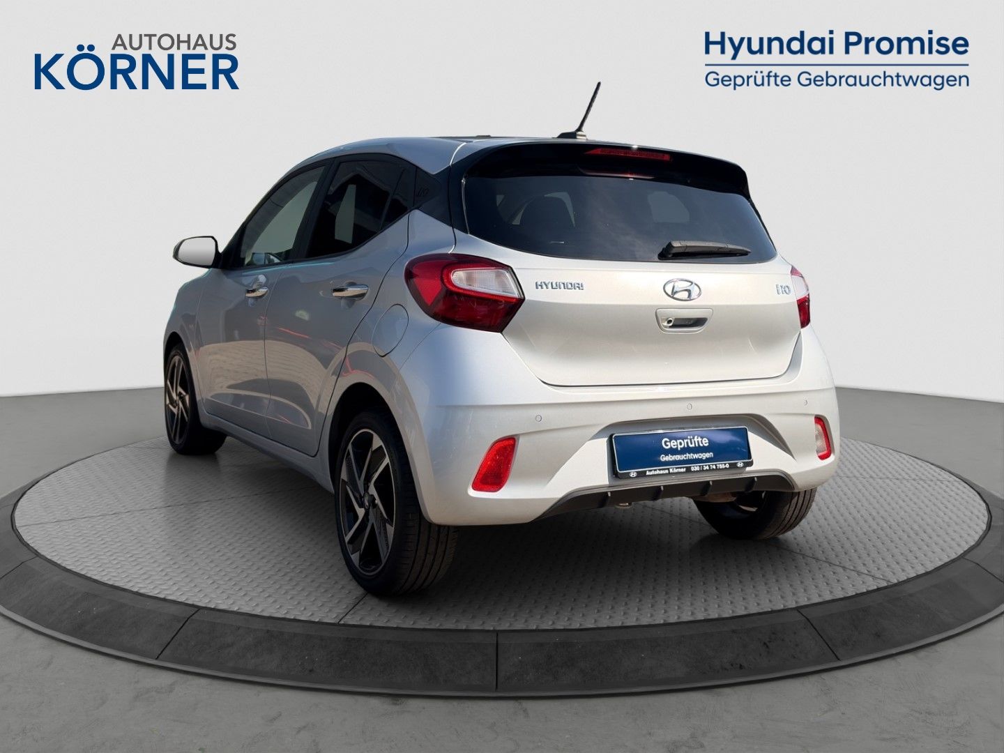 Hyundai i10 2022 г. Серебристый, пробег 57656 км