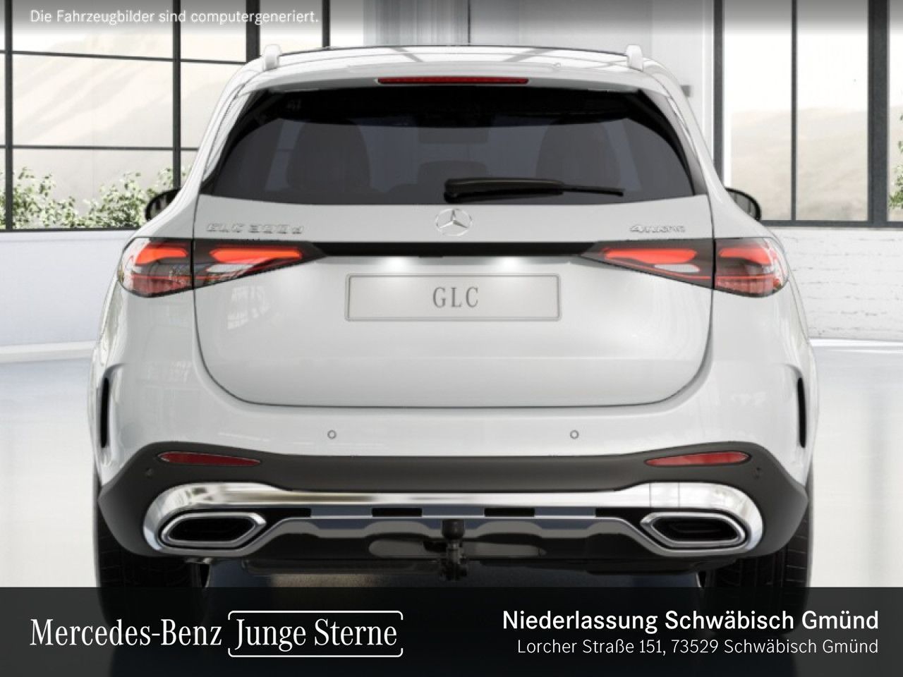Mercedes-Benz GLC 300 2025 г. Белый, пробег 36295 км