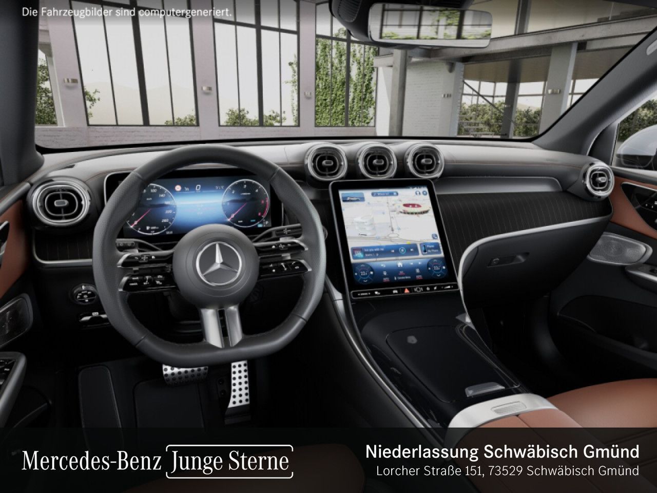 Mercedes-Benz GLC 300 2025 г. Белый, пробег 36295 км