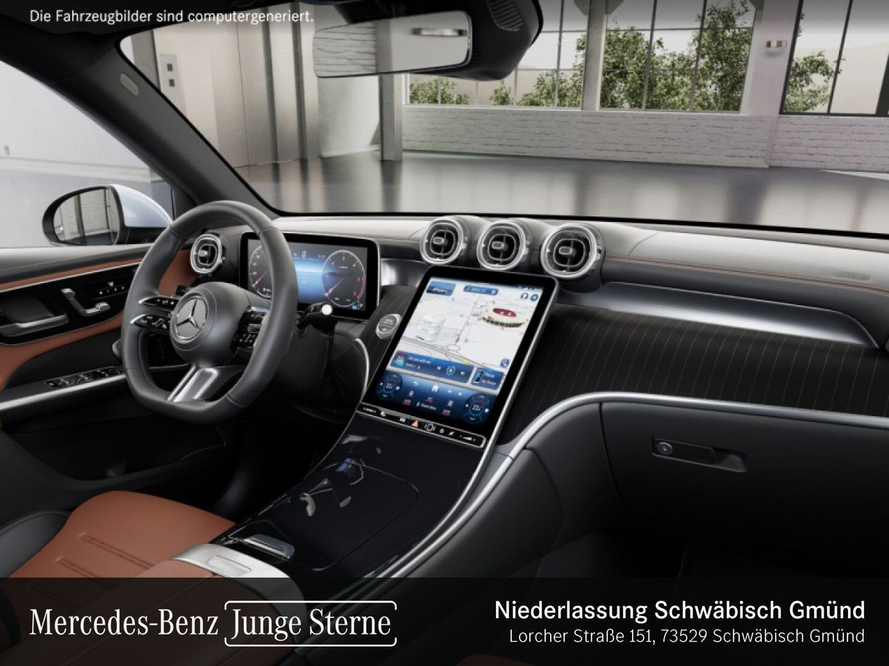Mercedes-Benz GLC 300 2025 г. Белый, пробег 36295 км