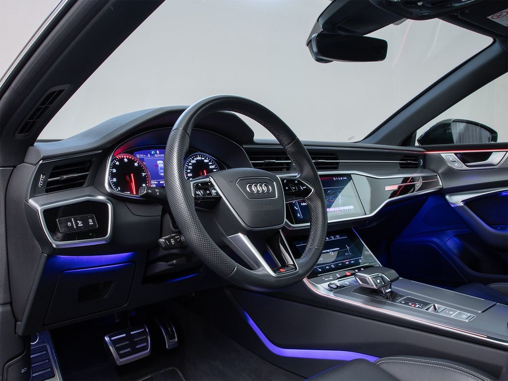 Audi A7 2023 г. Чёрный, пробег 58924 км