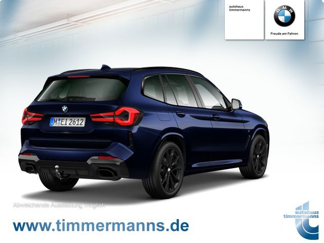 BMW X3 2023 г. Синий, пробег 38959 км