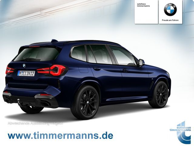 BMW X3 2023 г. Синий, пробег 38959 км