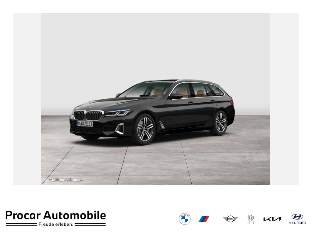 BMW 530 2021 г. Чёрный, пробег 54355 км