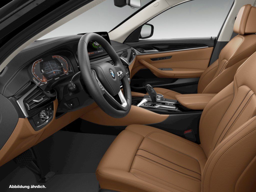 BMW 530 2021 г. Чёрный, пробег 54355 км