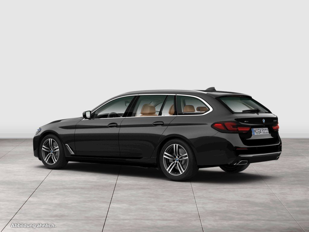 BMW 530 2021 г. Чёрный, пробег 54355 км