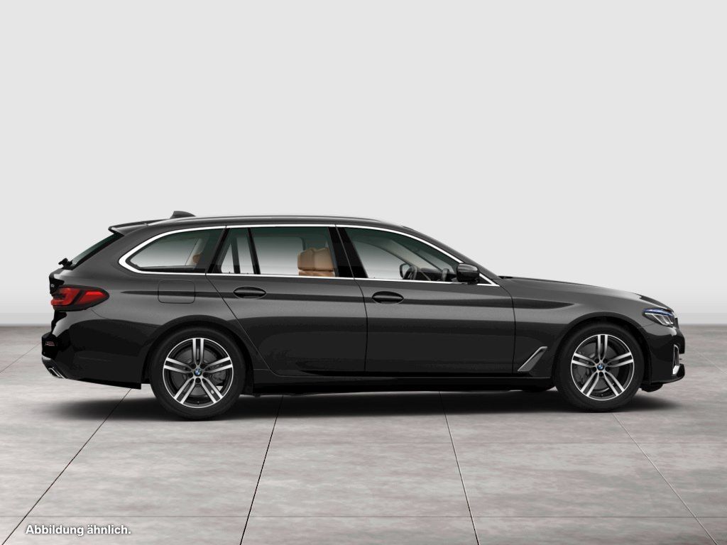 BMW 530 2021 г. Чёрный, пробег 54355 км