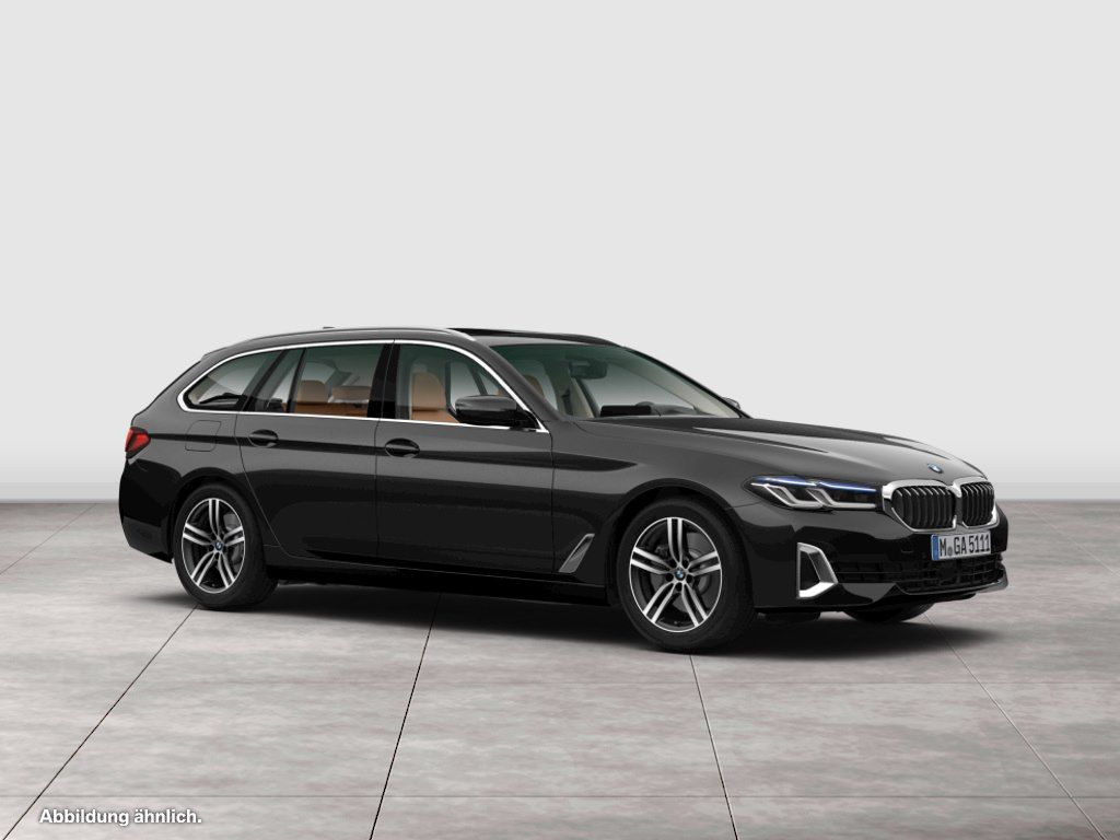BMW 530 2021 г. Чёрный, пробег 54355 км