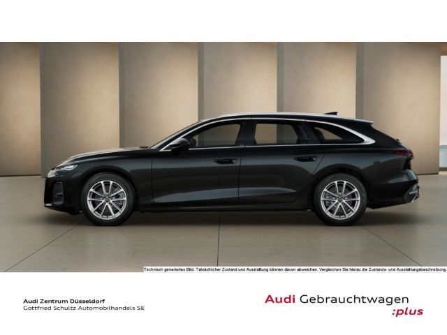 Audi A6 2026 г. Чёрный, пробег 27635 км