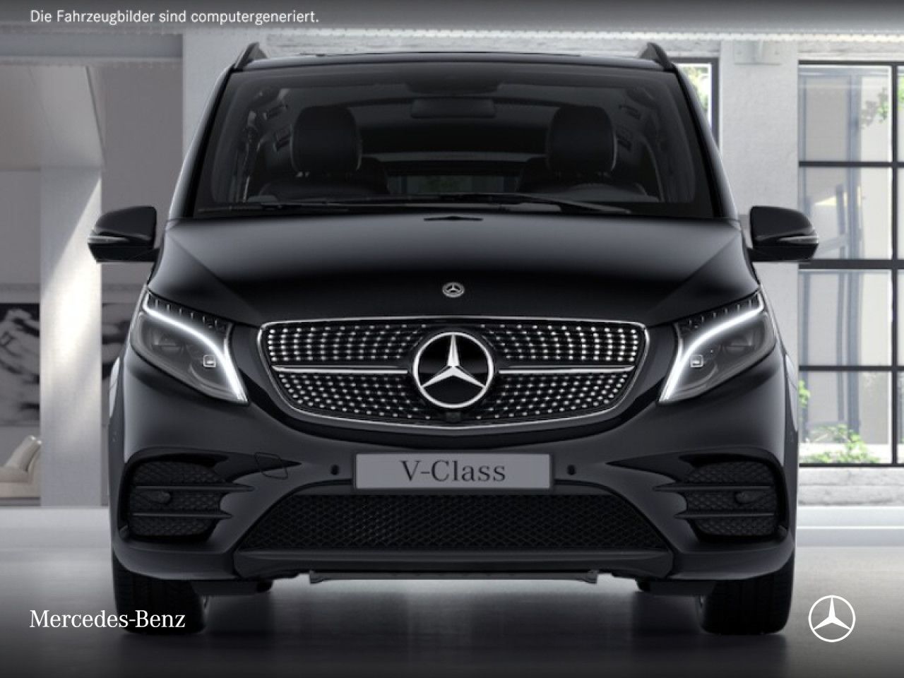 Mercedes-Benz V 300 2023 г. Чёрный, пробег 36094 км