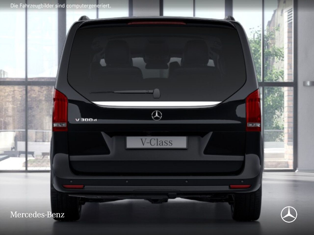 Mercedes-Benz V 300 2023 г. Чёрный, пробег 36094 км