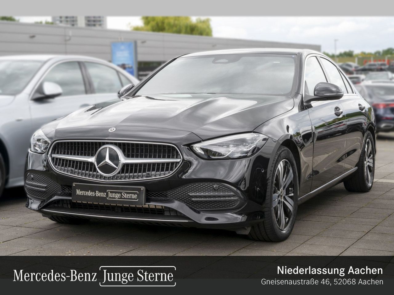 Mercedes-Benz C 220 2021 г. Чёрный, пробег 49390 км