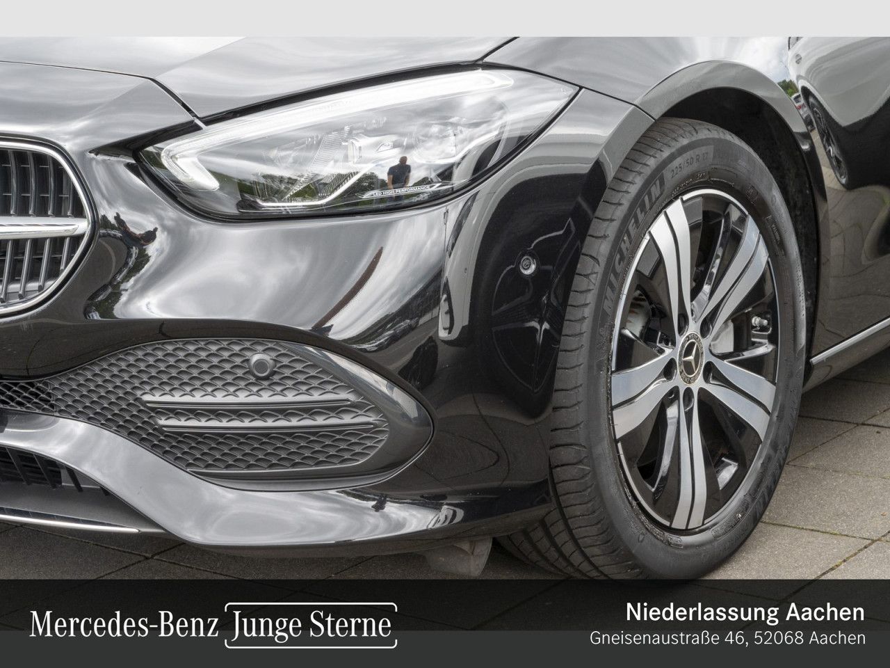 Mercedes-Benz C 220 2021 г. Чёрный, пробег 49390 км