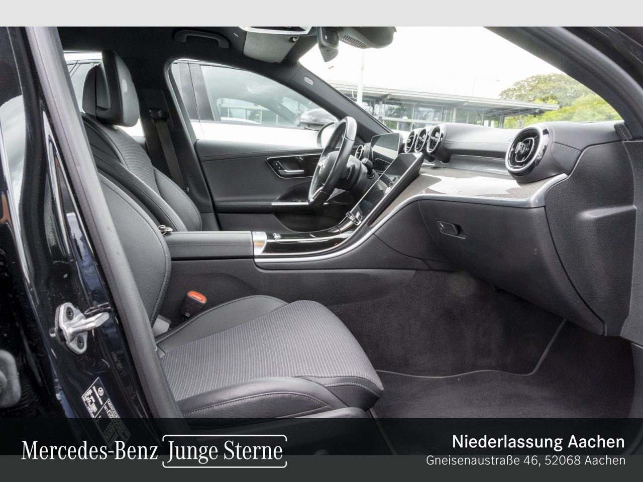 Mercedes-Benz C 220 2021 г. Чёрный, пробег 49390 км
