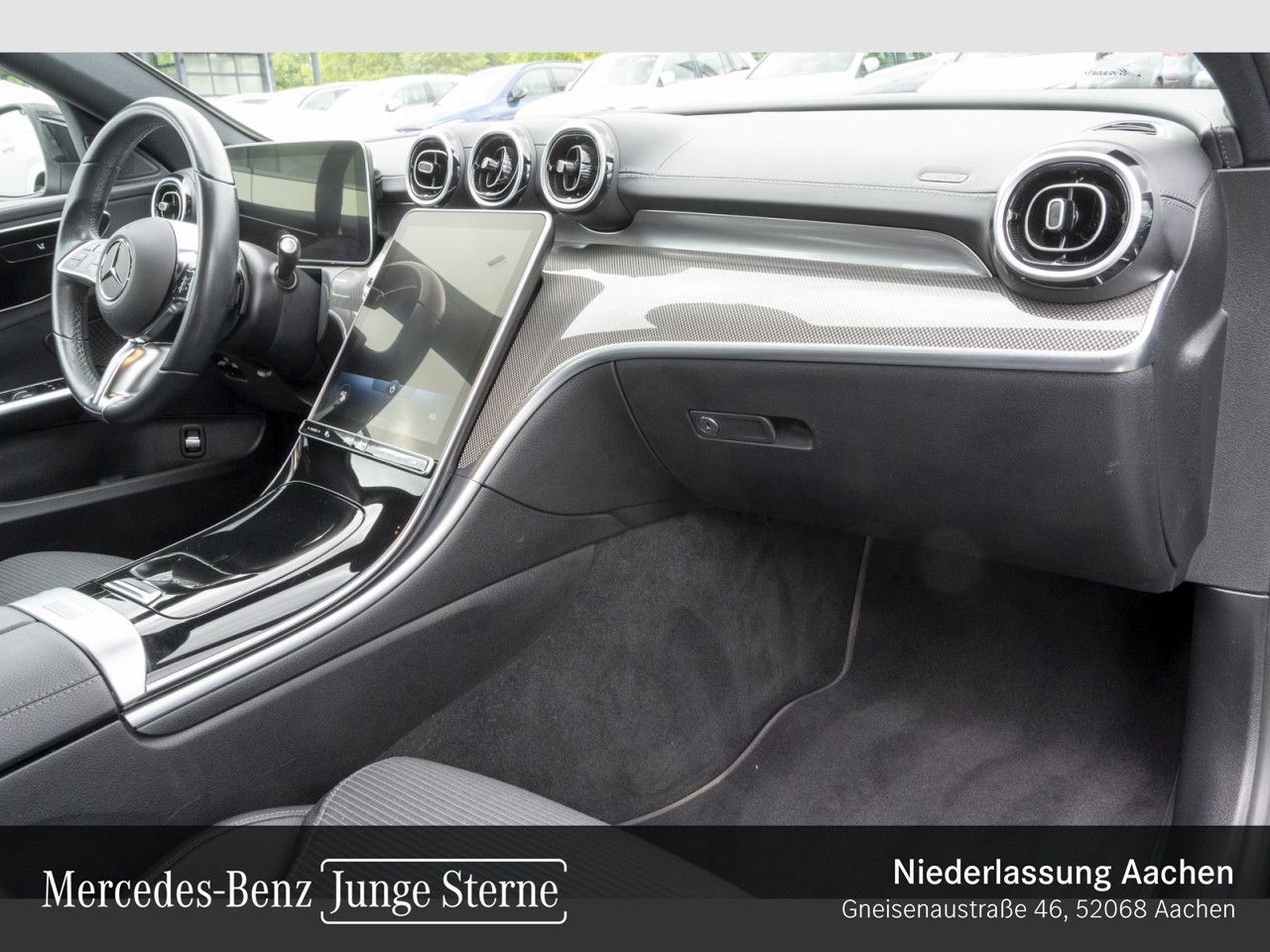 Mercedes-Benz C 220 2021 г. Чёрный, пробег 49390 км