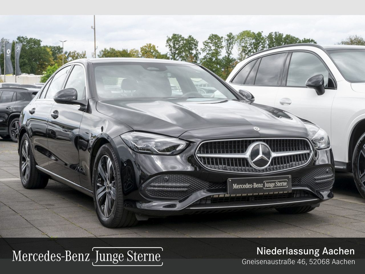 Mercedes-Benz C 220 2021 г. Чёрный, пробег 49390 км