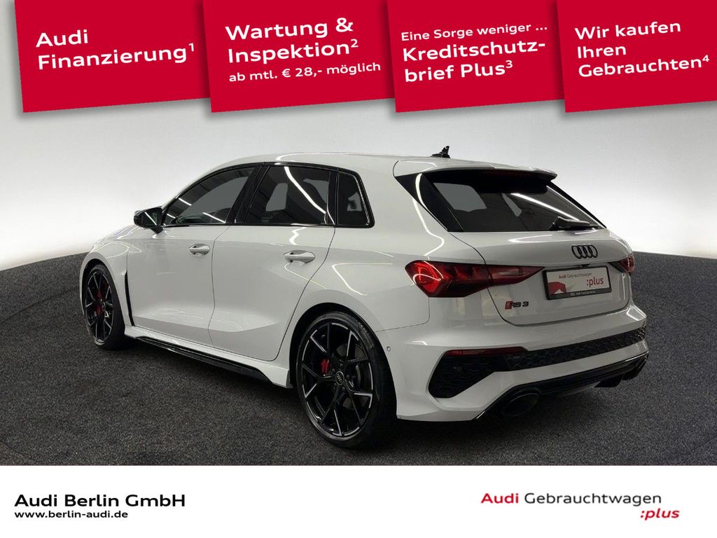Audi RS3 2022 г. Белый, пробег 34400 км