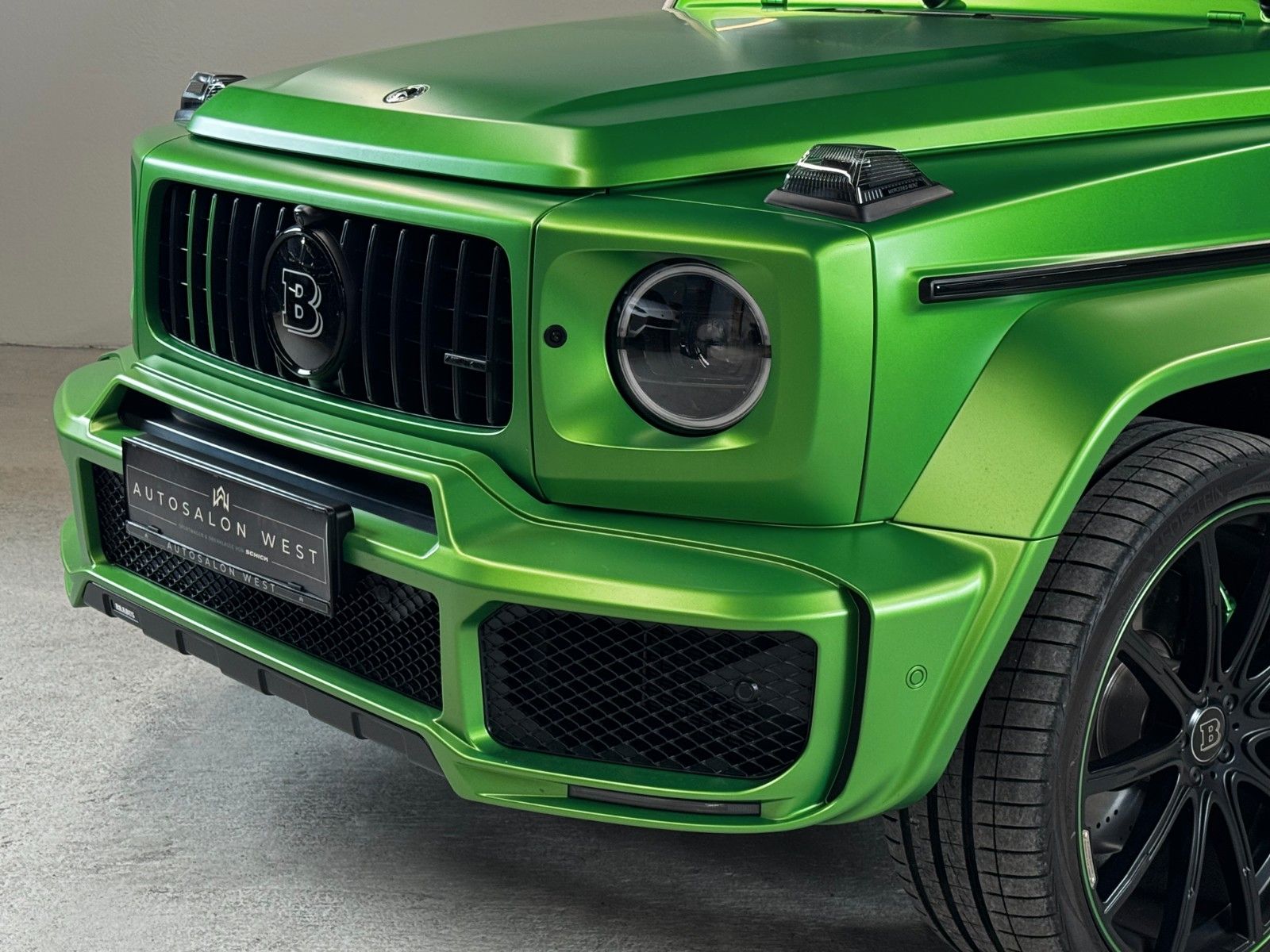 Mercedes-Benz G 63 AMG 2022 г. Зелёный, пробег 2150 км