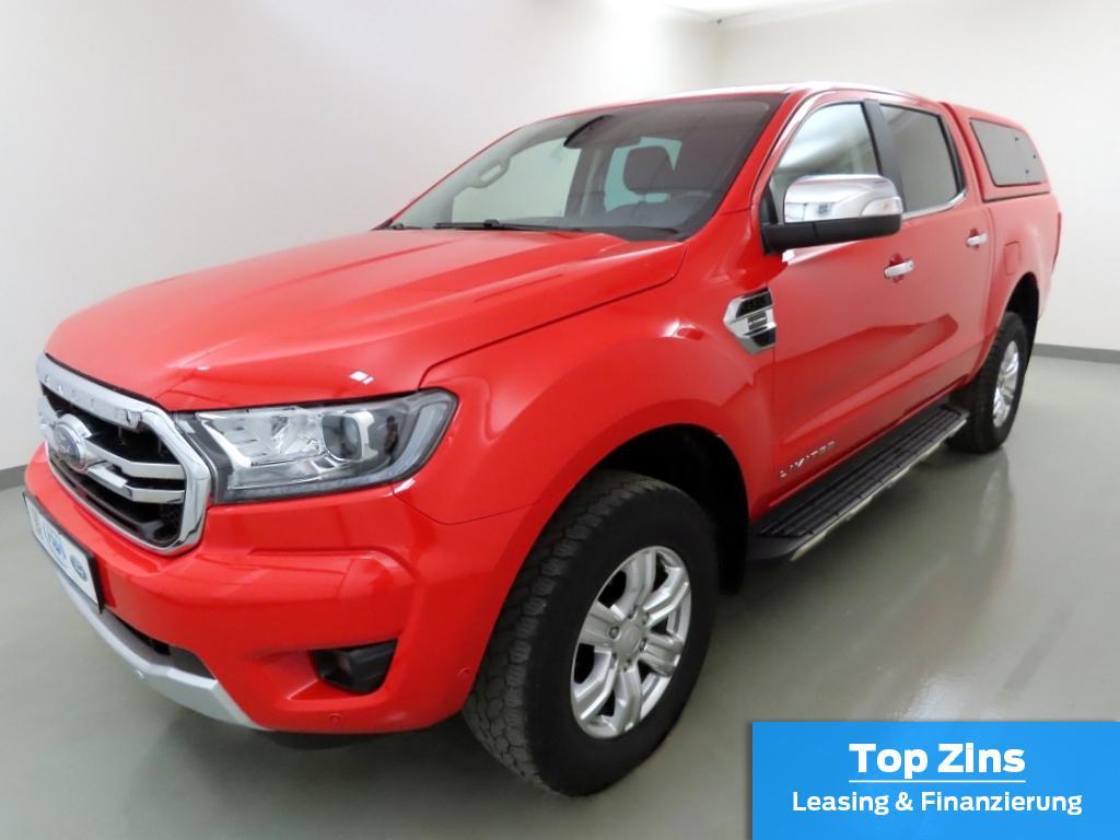 Ford Ranger 2022 г. Красный, пробег 58256 км