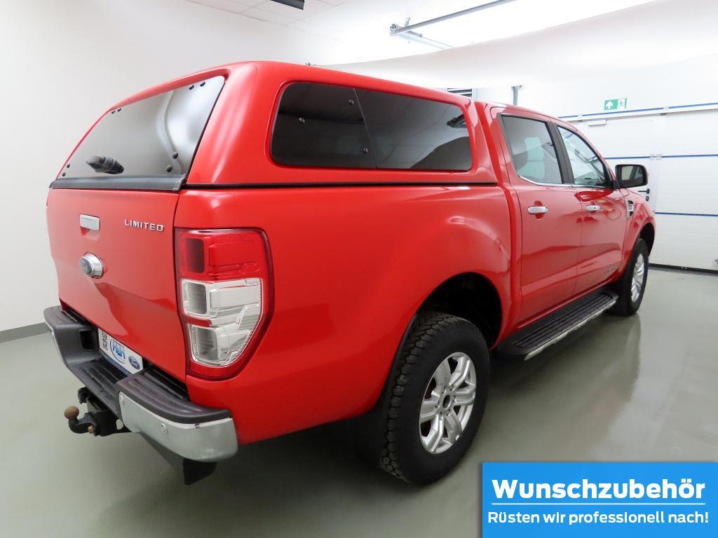Ford Ranger 2022 г. Красный, пробег 58256 км