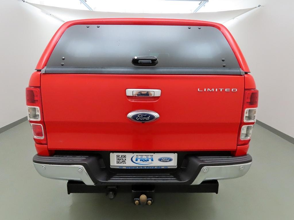 Ford Ranger 2022 г. Красный, пробег 58256 км