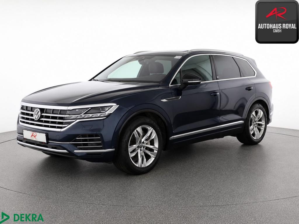 Volkswagen Touareg 2022 г. Синий, пробег 43279 км