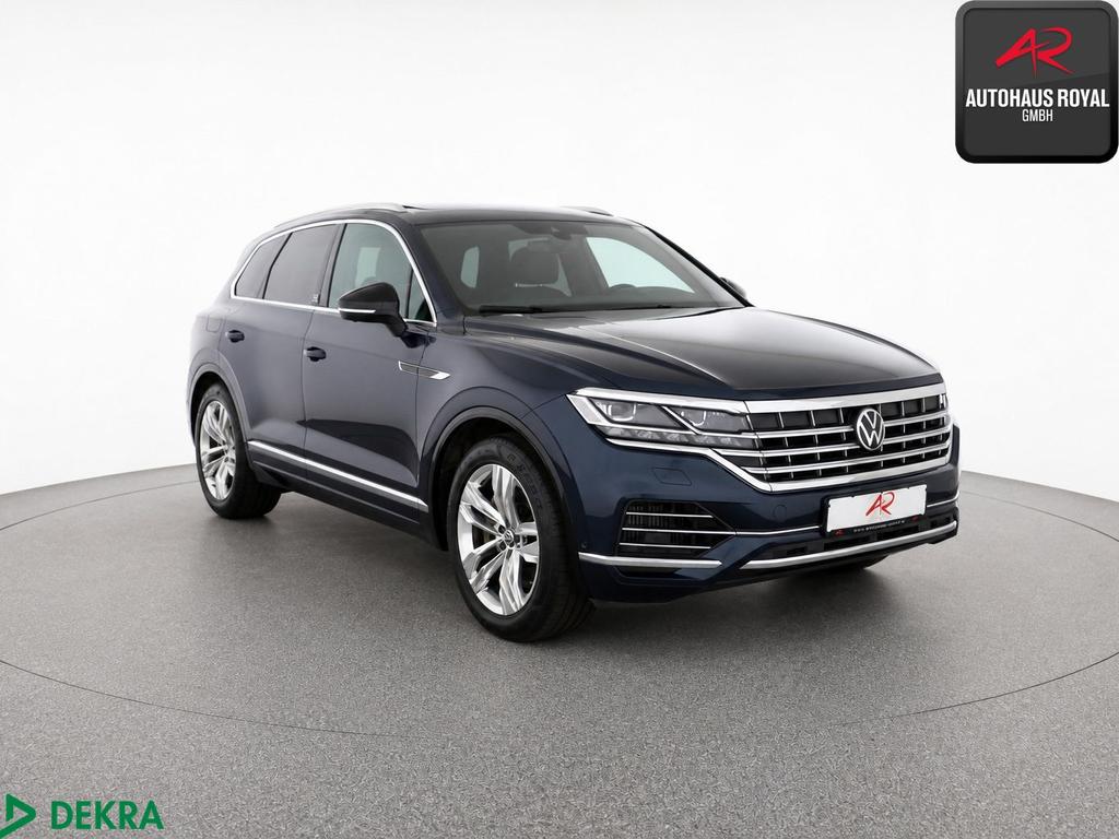Volkswagen Touareg 2022 г. Синий, пробег 43279 км