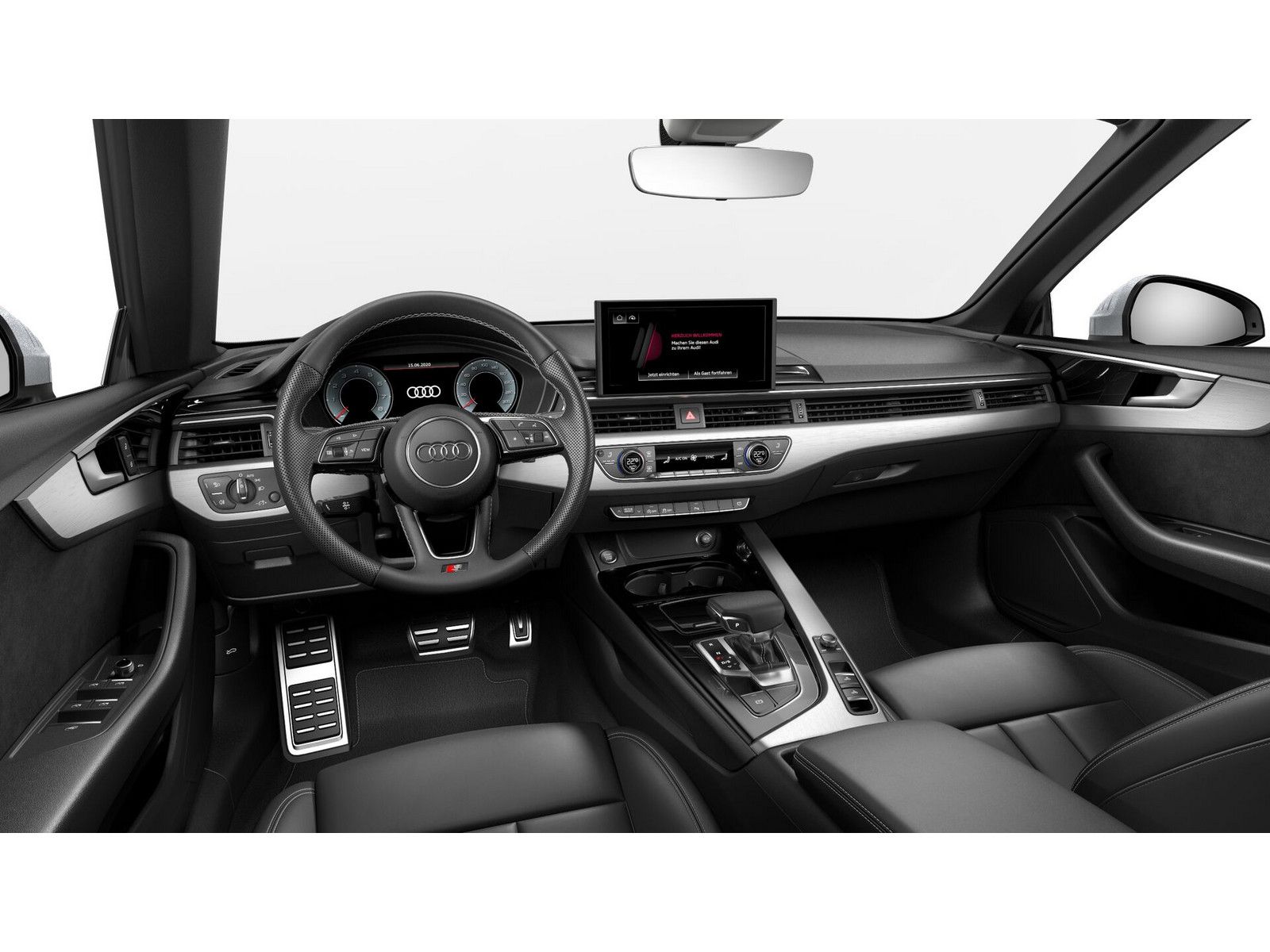 Audi A5 2022 г. Белый, пробег 41165 км