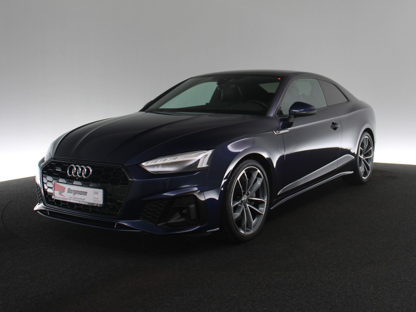 Audi A5 2023 г. Синий, пробег 59583 км