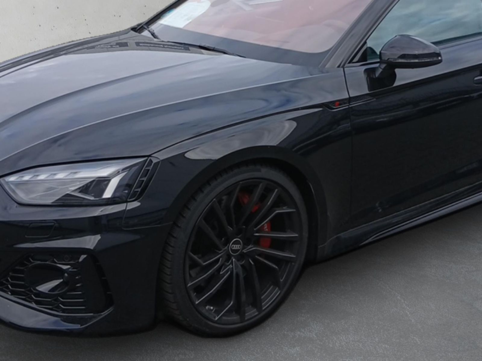 Audi RS5 2024 г. Чёрный, пробег 27323 км